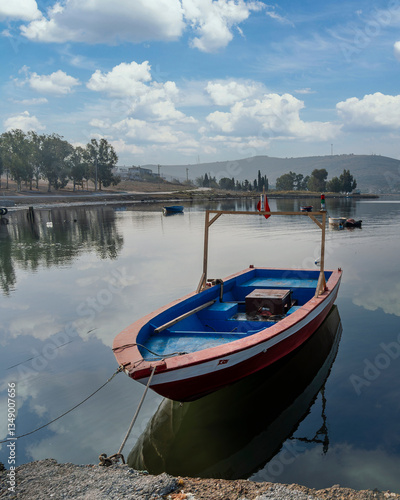 Ayvalik Town coastline view in Turkey