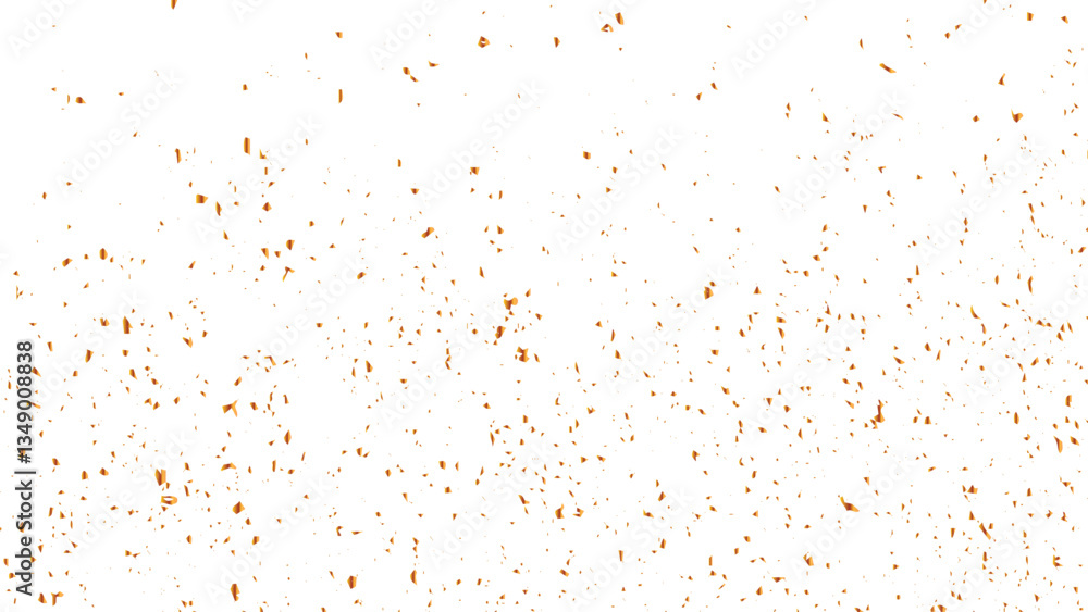 Doted and confetti golden glitter on transparent background. Shiny glittering dust. Gold glitter sparkle confetti that floats down falling. Vector illustration. Doted and confetti golden glitter on transparent background. Shiny glittering dust. Gold glitter sparkle confetti that floats down falling. Vector illustration.