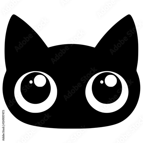 Cat eye silhouette