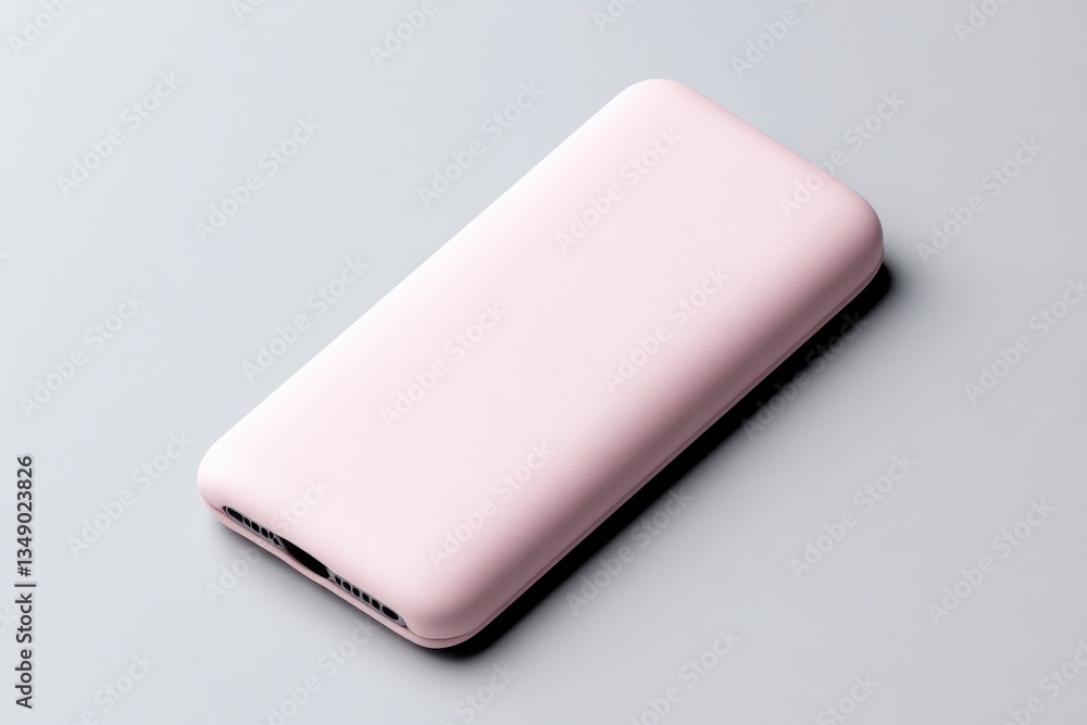 Pink phone case, simple and sleek design Pink phone case, simple and sleek design