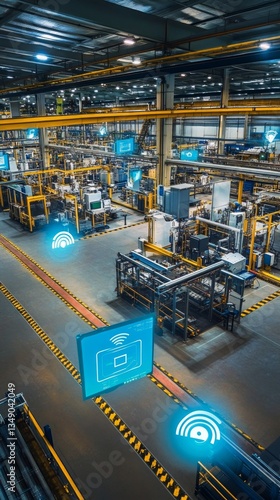 Wireless Sensor Network in Modern Industrial Stock Facility