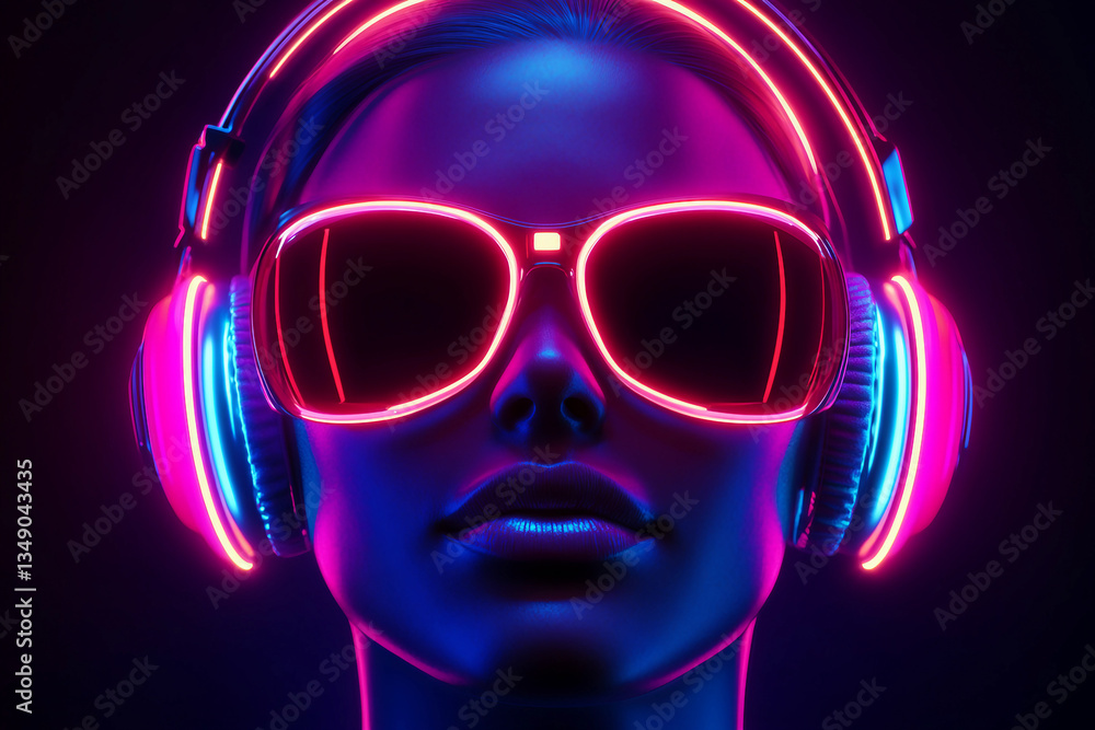 A computer created a image with colorful 3d design generative ai A computer created a image with colorful 3d design generative ai