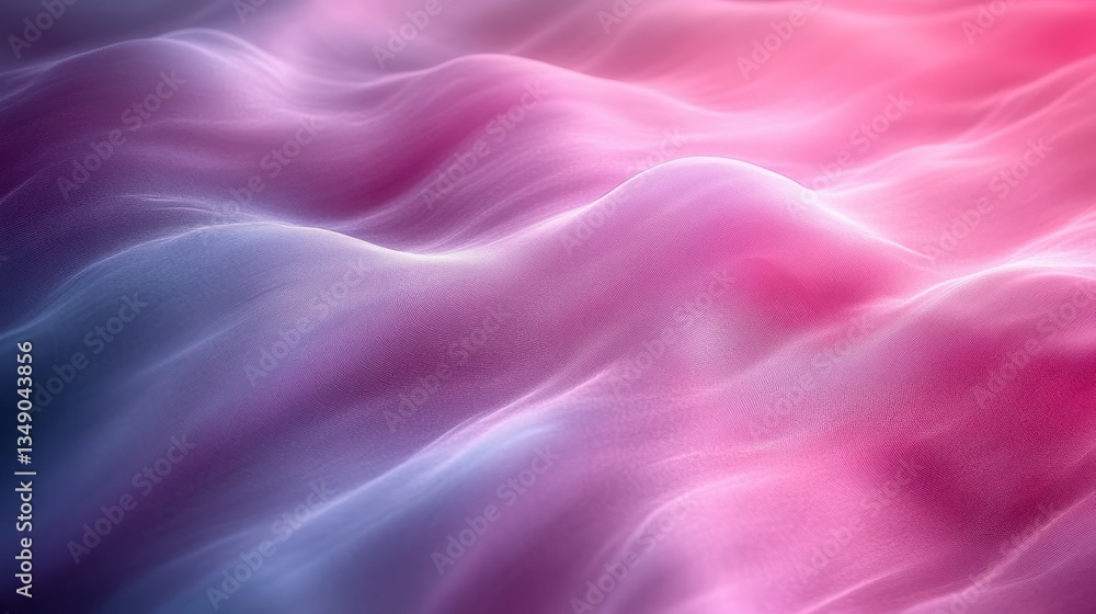 Obraz premium Abstract, vibrant, flowing, colorful, smooth, wavy, gradient, liquid, digital, texture