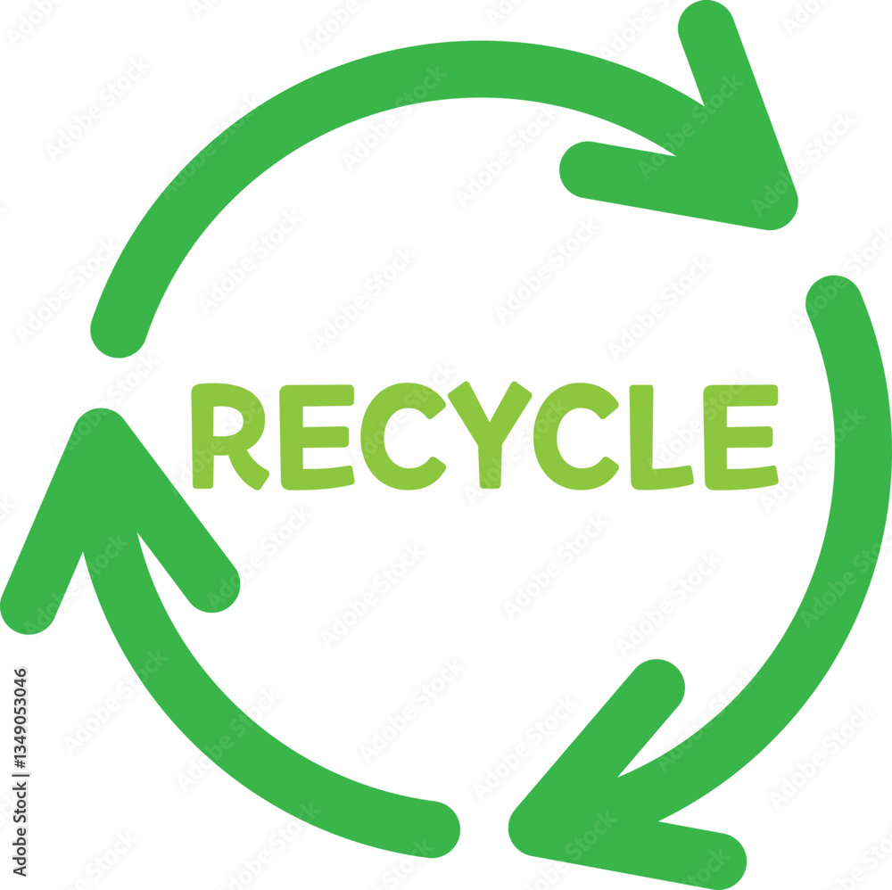 Recycle Icon Illustration 리사이클 아이콘 일러스트 Recycle Icon Illustration 리사이클 아이콘 일러스트