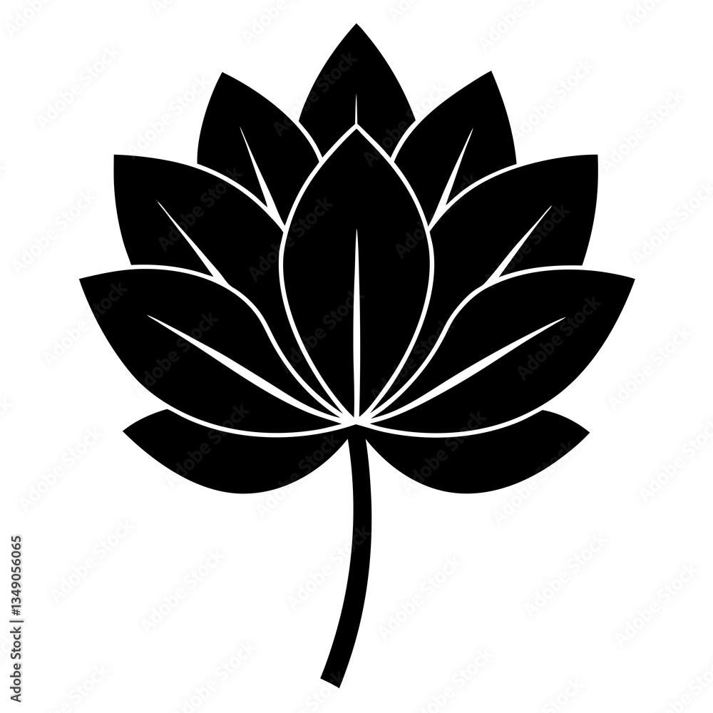 abstract flower icon