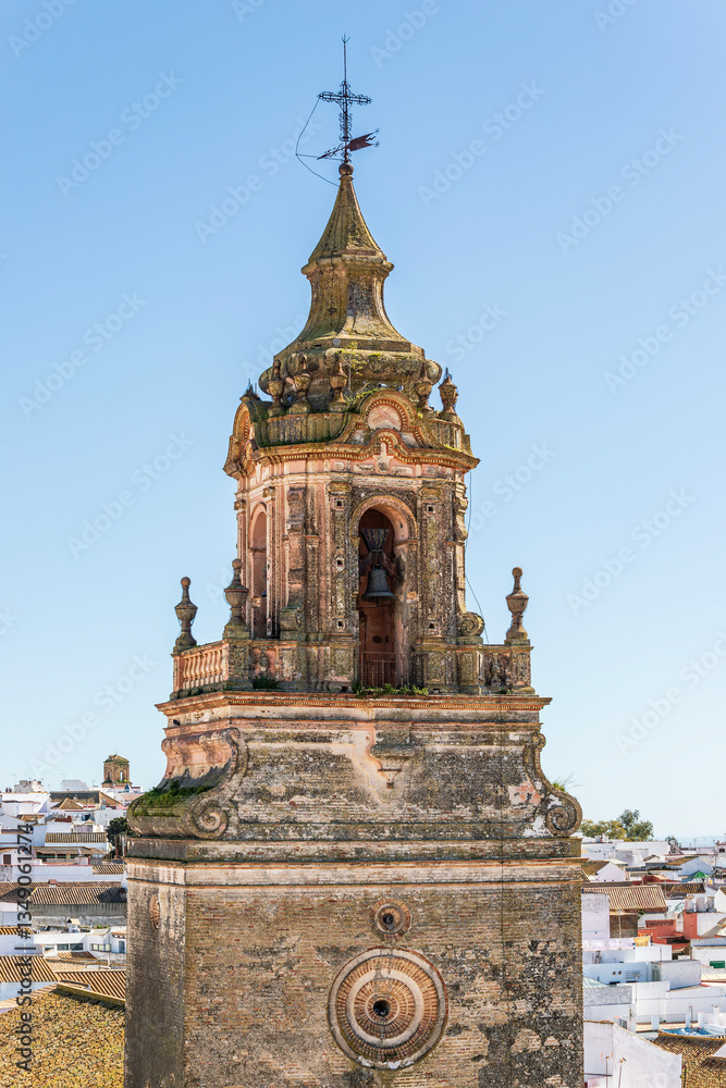Fototapeta premium Cathedral and City Center of historical town of Carmona in Andalusia, Spain