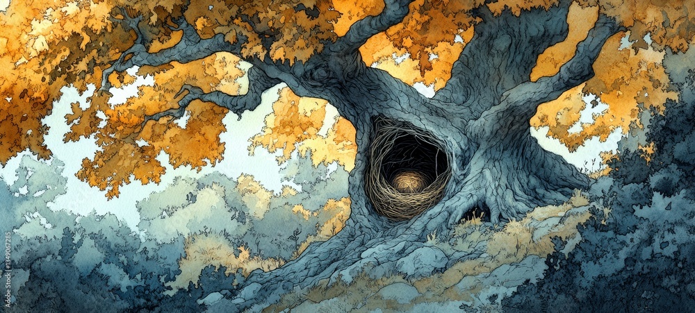 Ancient Oaks Hidden Home, Nesting birds