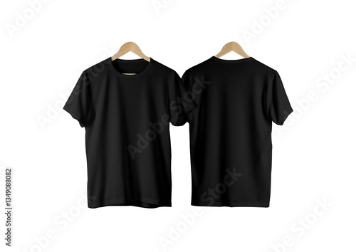 Bild auf Leinwand mockup desain kaos polos hitam.png
