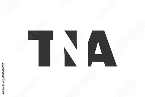 Free Download TNA logo design. Initial letter T N A bold font style for tech startups, consulting, corporate branding. Creative company name, headlines typography identity, trendy logotype. - GFXLoad