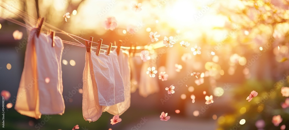 Breezy Laundry Day, Spring cleaning