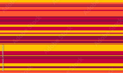 Vibrant horizontal stripes in warm, sunset hues.  Perfect for backgrounds, textiles, or website design.  This bold, geometric pattern evokes energy and optimism.