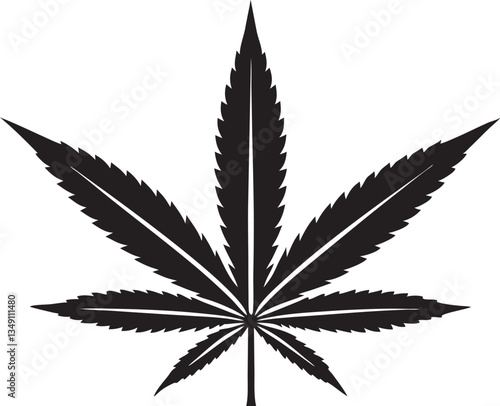 cannabis leaf vector illustration