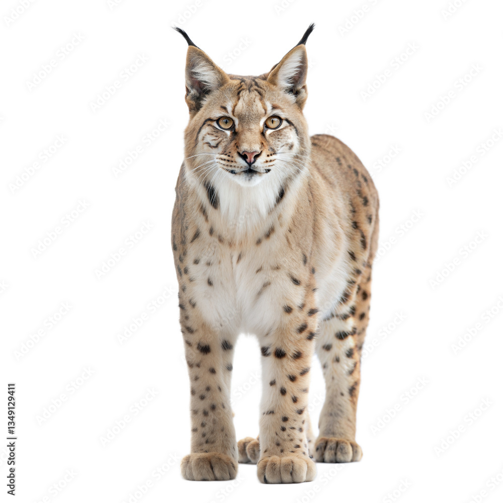 Obraz premium Eurasian Lynx AI Generated Image