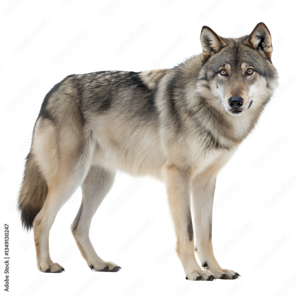 Eurasian Wolf AI Generated Image Eurasian Wolf AI Generated Image