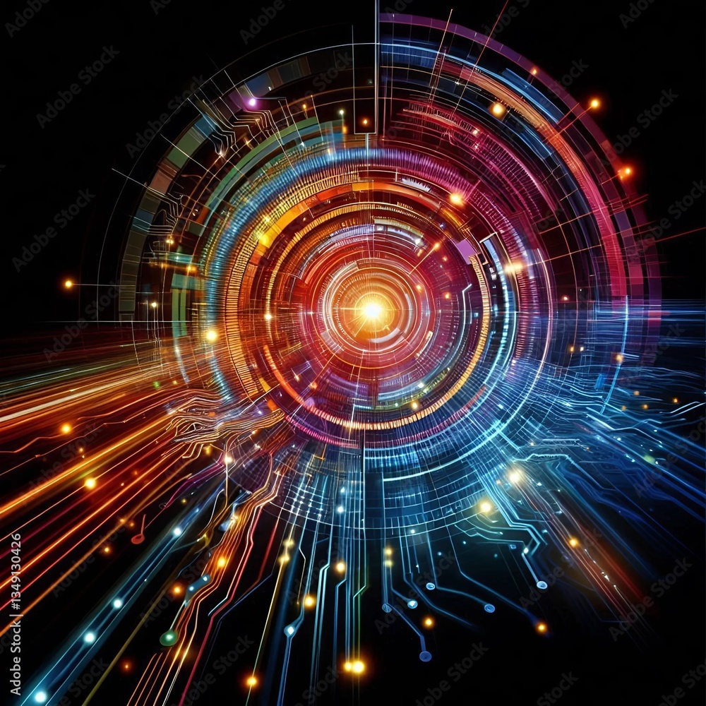Obraz premium Advancing AI and IoT Integration: Revolutionizing Smart Technologies for Future Innovation