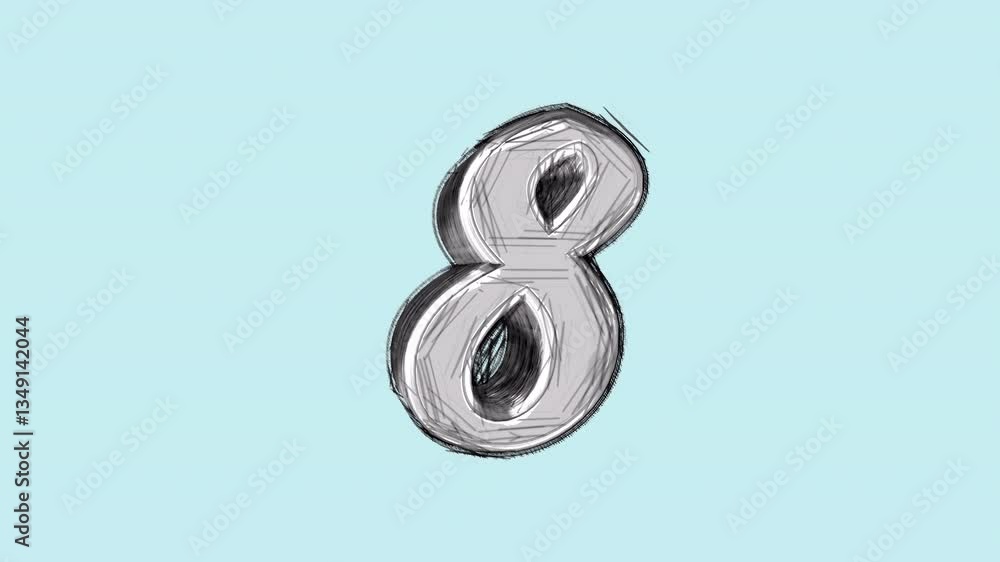 3D Sketch Countdown On Alpha 3D Sketch Countdown On Alpha