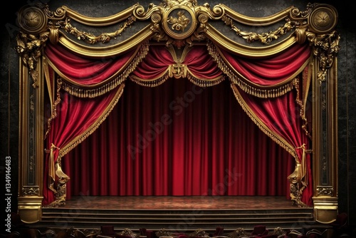 Rich colors and textures enhance the theatrical experience.