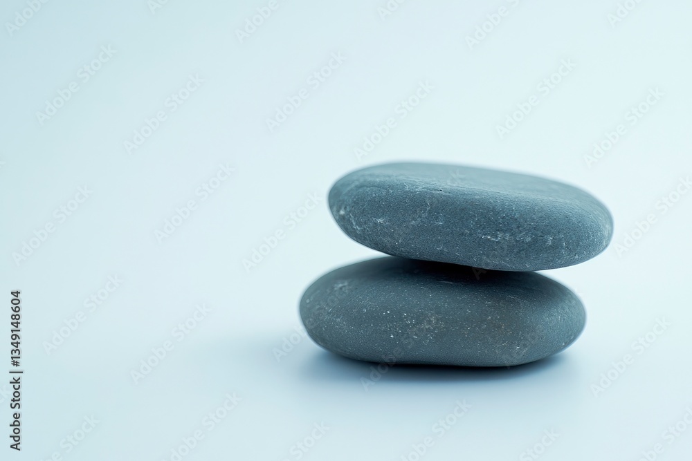 Stacked Smooth Stones Balancing Concept for Zen Wellness and Harmony Stacked Smooth Stones Balancing Concept for Zen Wellness and Harmony