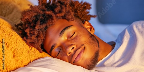 A young man experiences the...