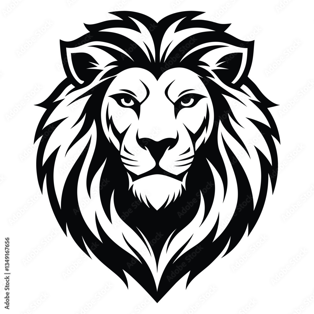 Fototapeta premium lion vector illustration