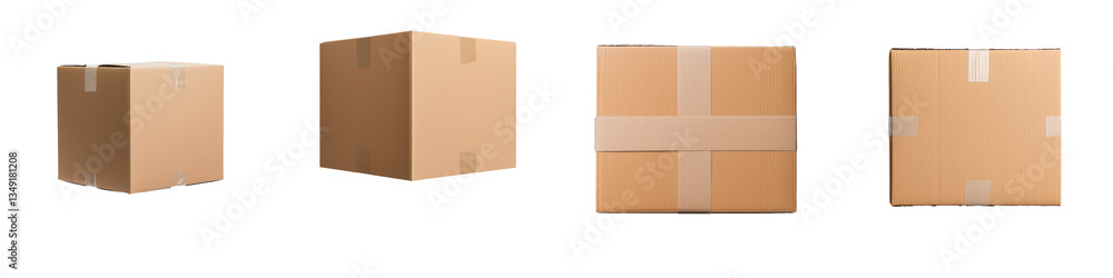 Various Sizes of Brown Cardboard Boxes for Shipping and Storage Solutions Various Sizes of Brown Cardboard Boxes for Shipping and Storage Solutions