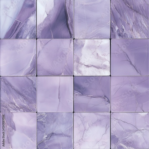 Marble tiles, tile texture assets, purple marble floor with an elegant feel, bathroom modeling, feeling like using violet. Ceramic texture, assets that can be used as background images