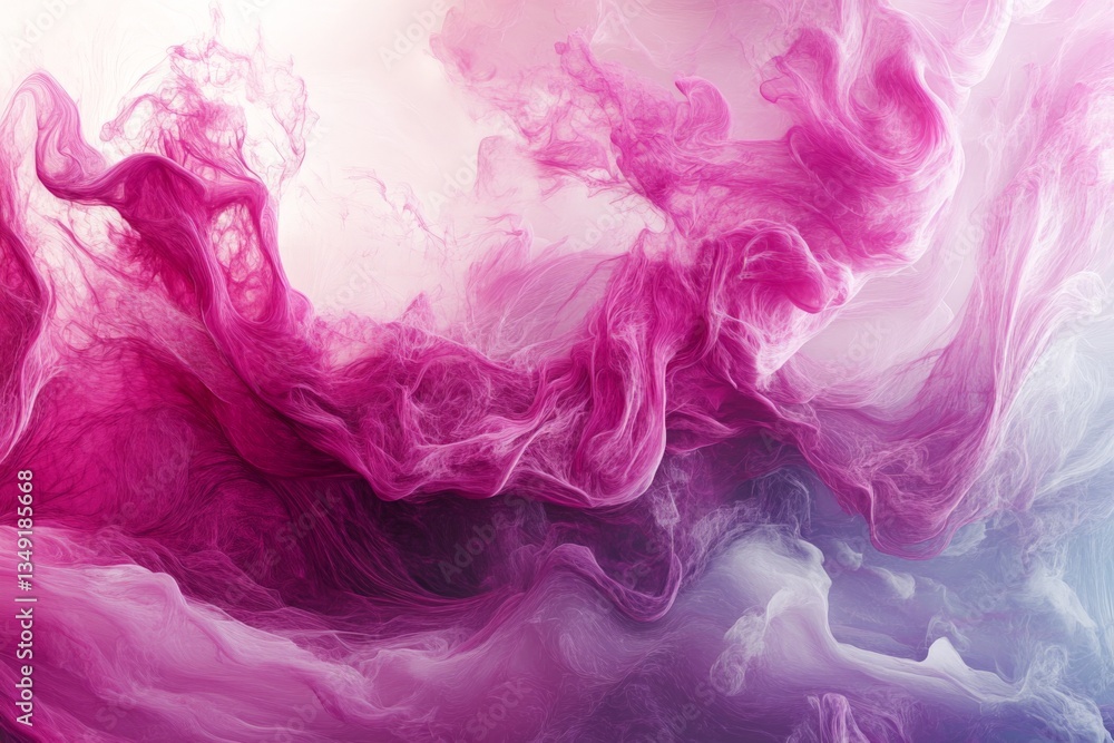 Colorful abstract swirls creating a vibrant artistic expression in hues of pink, purple, and white Colorful abstract swirls creating a vibrant artistic expression in hues of pink, purple, and white