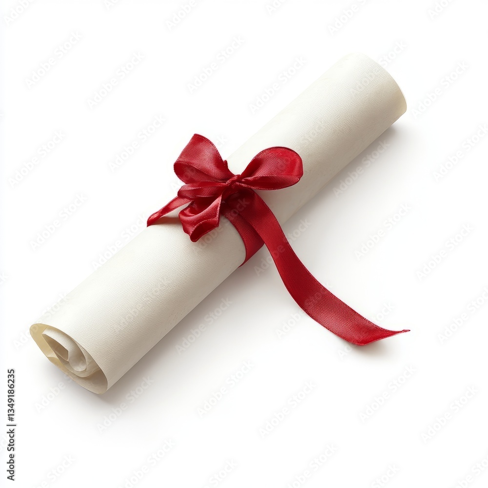 SymbolsIcons Neatly Rolled View Tied Academic Ultra-realistic SymbolsIcons Neatly Rolled View Tied Academic Ultra-realistic