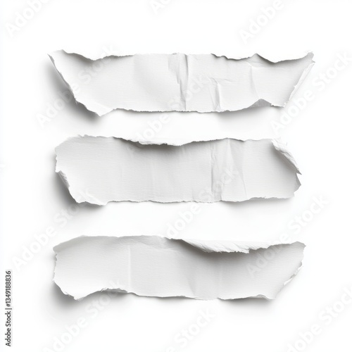 Wallpaper Mural Generic Three Torn Moment Placed Background. Strips Torontodigital.ca