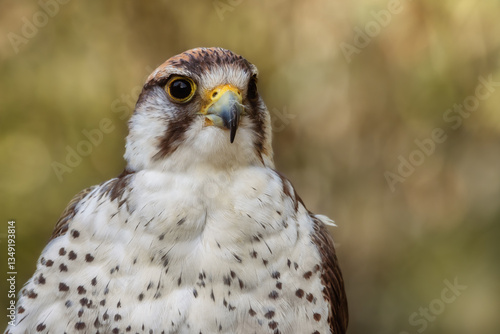 Portrait of a Lanner Falcon