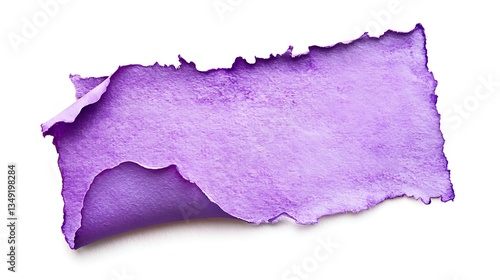 Elegant vintage light purple watercolor paint illustration, hand-drawn with a paper grain texture for delicate aquarelle designs.