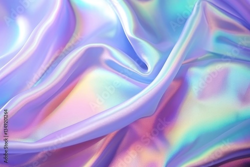 Wallpaper Mural Silk texture backgrounds rainbow refraction. Torontodigital.ca