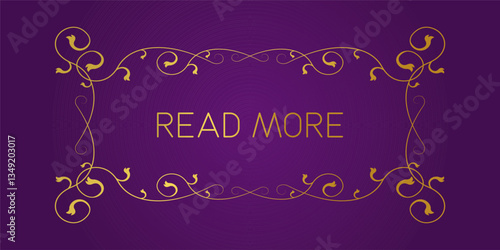 Golden CTA button: Read more.