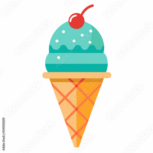 Ice creme vector illustration 