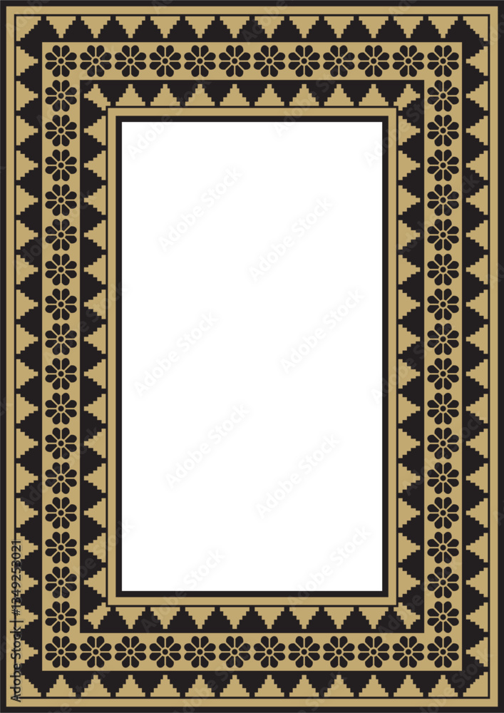 Obraz premium 9805_5_Assyrian_square_frame.eps