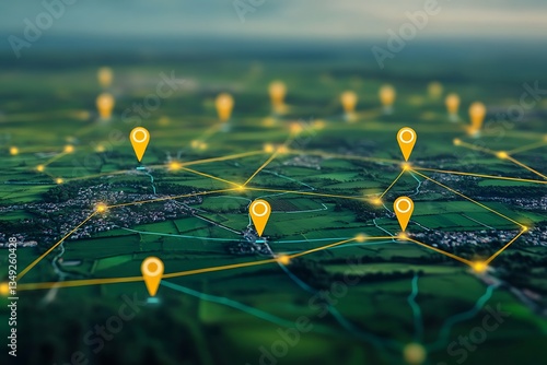Network Connectivity Across Rural Landscape