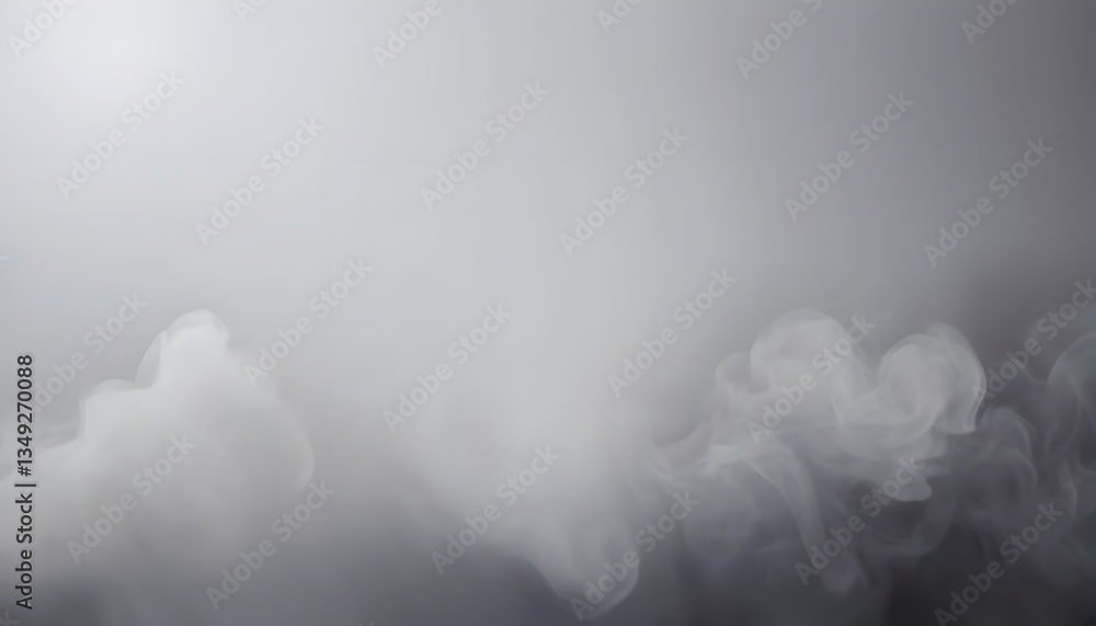 Naklejka premium Misty atmospheric background with a sense of mystery and tranquility