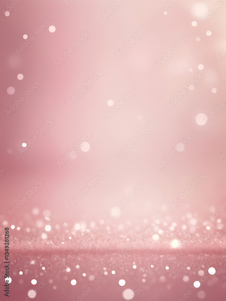 Elegant Rose Gold Glitter with Soft Bokeh Lights – Luxurious and Dreamy Sparkling Background Elegant Rose Gold Glitter with Soft Bokeh Lights – Luxurious and Dreamy Sparkling Background