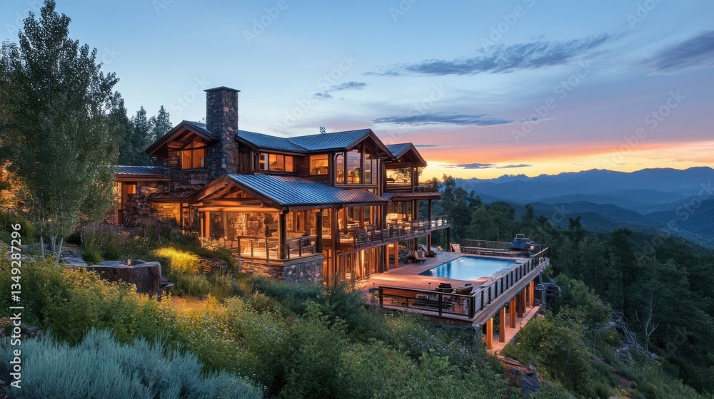 Mountain retreats offer tranquility and breathtaking views Mountain retreats offer tranquility and breathtaking views
