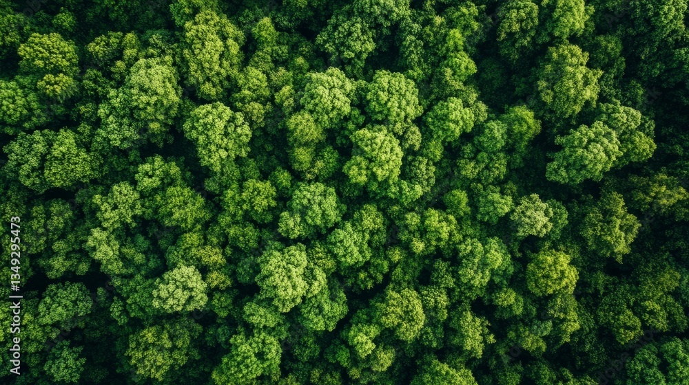 A drone-captured aerial shot of a lush green forest. Nature carbon sink at work, promoting environmental sustainability and CO2 absorption A drone-captured aerial shot of a lush green forest. Nature carbon sink at work, promoting environmental sustainability and CO2 absorption