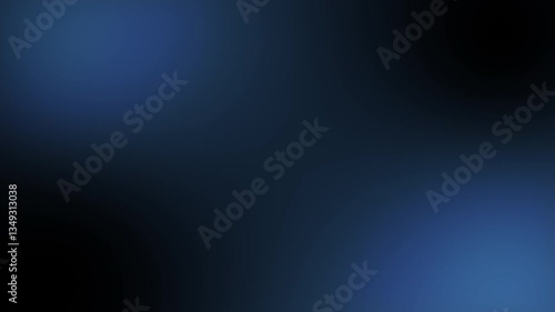 Deep Blue Light Leak Overlay, Lens Flares and Gradient Background