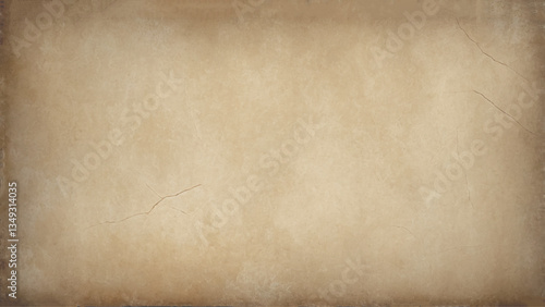 Vector old parchment paper sheet vintage background. Vintage ancient worn paper texture, old paper or parchment background.
