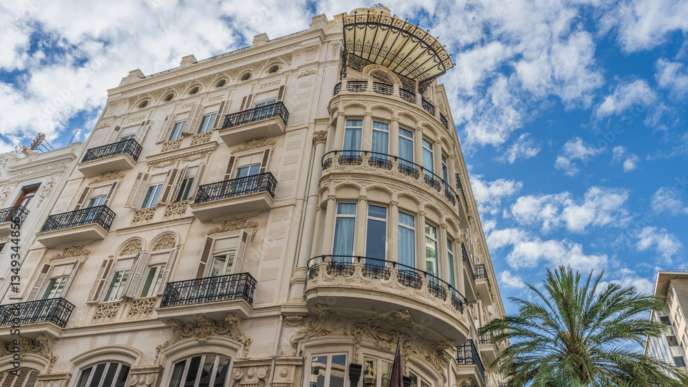 Fototapeta premium Buildings and monuments in the city of Valencia, Spain.