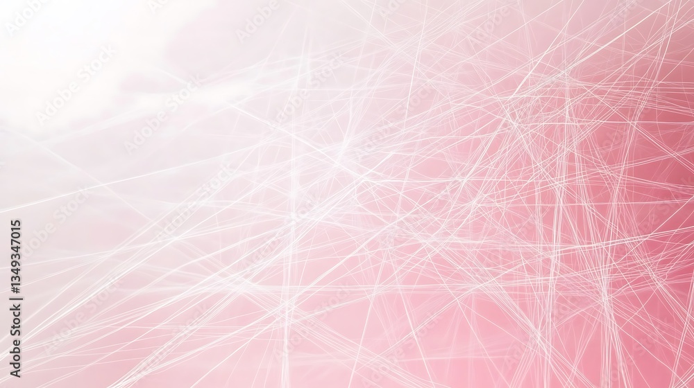 Abstract Pink Background with Intertwined White Lines Abstract Pink Background with Intertwined White Lines