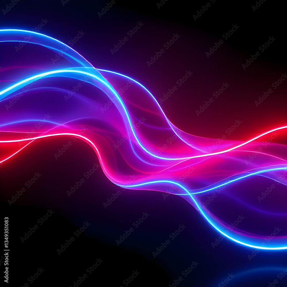 Naklejka premium abstract background with waves