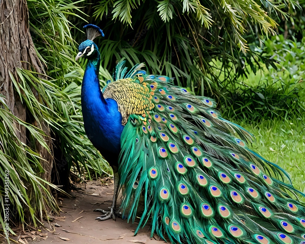 Obraz premium peacocks