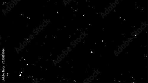 Distressed white grainy texture. Dust overlay textured. Grain noise particles. Snow effects pack. Rusted black background. Vector illustration