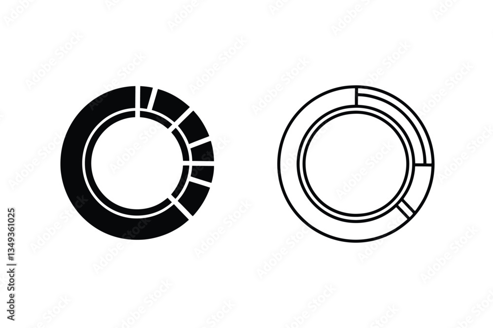 Circular Progress Indicators Filled, Outline, Loading, Interface, Design, UI, UX, Icons, Graphic, El Circular Progress Indicators Filled, Outline, Loading, Interface, Design, UI, UX, Icons, Graphic, El