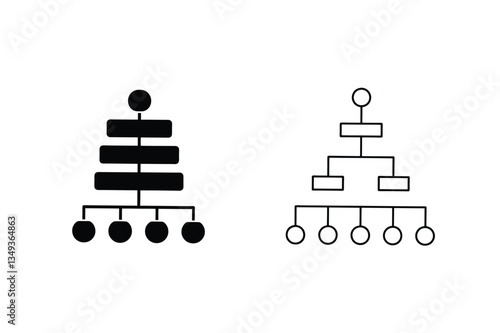 Organizational Charts Hierarchy, Structure, Levels, Reporting, Teams, Management, Visualizations, Di
