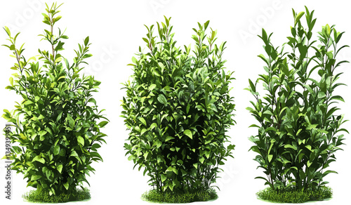 Greenery vector, shrubs, plants, cut out shapes, png backgrounds, isolated, nature, foliage, landscape, garden, eco, decorative, seamless, tropical, leaf